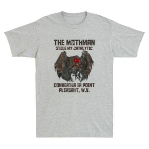 The Mothman Stole My Catalytic Converter In Point Pleasant Vintage Men's T-Shirt - Picture 1 of 8