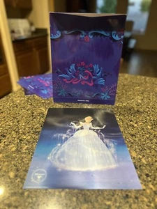 NEW DISNEY STORE CINDERELLA SPECIAL EDITION HOLOGRAPHIC LITHOGRAPH POSTER PRINT - Picture 1 of 4