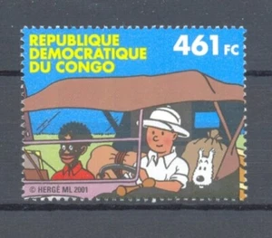 CONGO 2001 Tintin MNH** 2093 - Foto 1 di 1