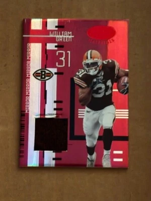 2005 Leaf Certified Materials William Green #29 Mirror Red /100 - Image 1 of 2