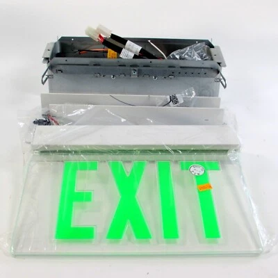 LITHONIA LIGHTING Lithonia EXIT SIGN LRP W 1 GC 120/277 EL N PNL LED + ELA G LRIS 120/277 EL N Kit