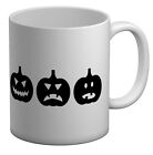 3 Pumpkin White 11oz Mug Cup