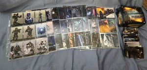 Halo XBOX Trading Card 2007 Topps 90 Cards Full Set, 112 Extra Cards