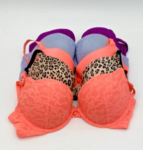 (5) VICTORIA SECRET 36 C BRAS- DEMI MULTI-WAY PUSH-UP PERFECT COVERAGE DREAM - Picture 1 of 18