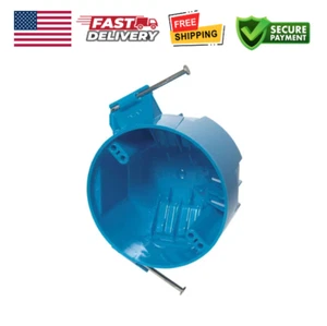1-Gang 20 cu. in. New Work Electrical Ceiling Box with Captive Nails - Picture 1 of 6