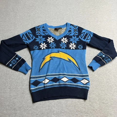 NFL TEAM APPAREL SAN DIEGO CHARGERS SWEATER SIZE SMALL Small Cover