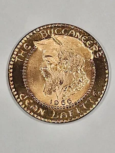 1966 Bucanneers Lake Charles Schmuggel Tage Medaille - Bild 1 von 2