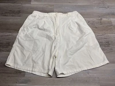 Vintage Pleated White Mom Shorts High Rise Tennis Golf Casual Preppy Woolrich - Image 1 of 4