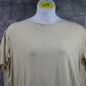 Camicia Lululemon donna 1X? Maglia Bateau Collo Righe Marrone Relaxed Schiena Performance - Foto 1 di 10