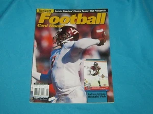 FÚTBOL BECKETT MENSUAL JUNIO 2001 EDICIÓN #135 MICHAEL VICK / KURT WARNER - Imagen 1 de 2