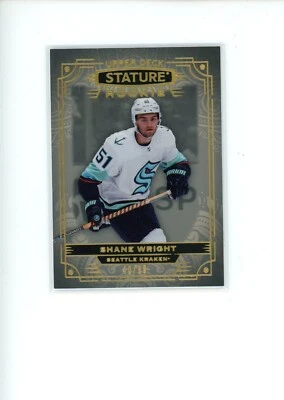 2022-23 UD Stature Shane Wright #106 Rookie RC Photo Variant 40/99 - Image 1 of 2