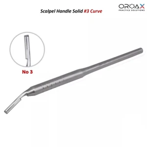 Mango de bisturí n.° 3 CRV + 5 hojas gratis n.° 10 Instrumento médico quirúrgico - Picture 1 of 3