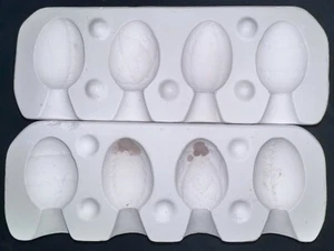 Vintage Doc Holliday Ceramic Slip Casting Mold 477 Soft Sculpture Easter Eggs - Picture 1 of 4