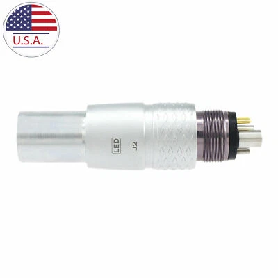 Acoplamiento dental NSK Phatelus acoplador de fibra óptica de 6 pines PTL-CL LED incorporado Foto 1 de 4