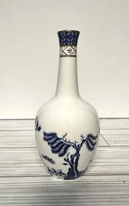 Vintage Vase Royal Doulton Bone China Bud Vase Booths Old Time Willow Pattern - Picture 1 of 6