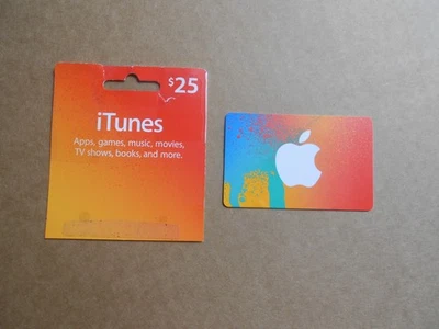 Apple 25 USD Gift Card, Physical Card With USPS Shipping Delivery Only NOT EMAIL - Image 1 of 4