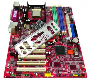 MSI MS-6728 865PE Neo2-LS Motherboard w/ Intel Pentium 4 + IO Shield -Socket 478 - Picture 1 of 3