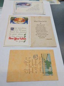 Postales antiguas de Navidad, Año Nuevo y Pascua. Lote de 10.  - Imagen 1 de 3