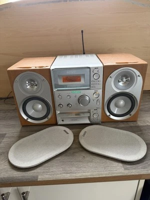 sony hifi stereo system Cmt-cp101 Cd Cassette Radio Bookshelf Shed Workshop - Image 1 of 4