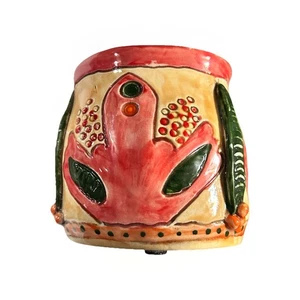 Signierte OOK Handgeworfen Original JOYCE DIVELEY Studio Kunst Keramik Übertopf Schale - Bild 1 von 12