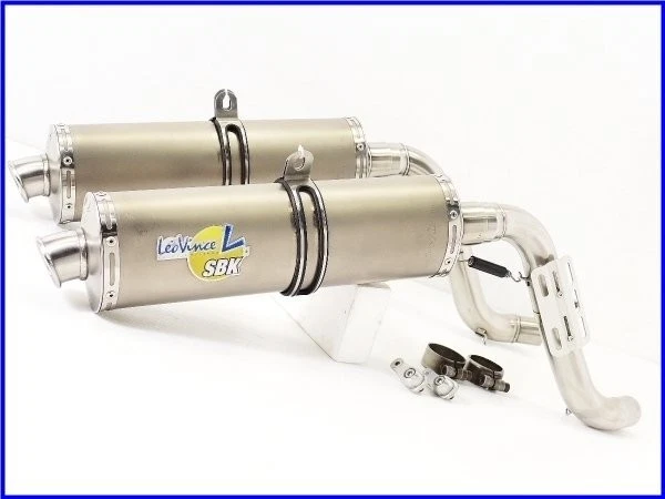 Titanium LeoVince Motorcycle Silencers, Mufflers and Baffles for