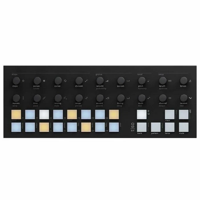 Torso Electronics T1 16-Track Algorithmic Sequencer (black) - Image 1 of 1