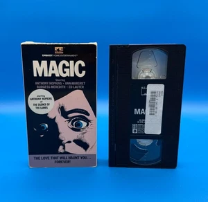 Magic (1978) Embassy VHS Anthony Hopkins Ann-Margret Richard Attenborough - Picture 1 of 4