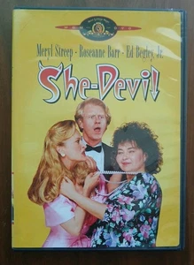 She-Devil (DVD, 1989) Rosanne Barr Meryl Streep Ed Begley Jr Comedy HTF MGM - Picture 1 of 2