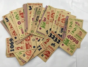 Multnomah Oregon Lot 40 1935 Greyhound Dog Racing Tickets Stubs - Bild 1 von 5