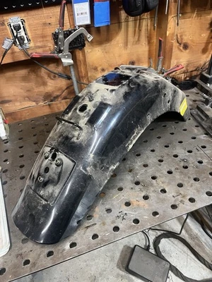 1999 Suzuki LS650 Savage Rear Fender Black Cover Wheel Well 99 LS 650 G LS650G - Image 1 of 4