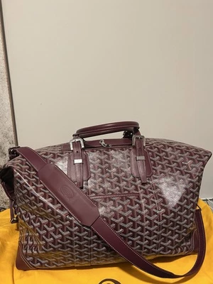 Bolsa de viaje Goyard Boeing 45 Borgoña Foto 1 de 4
