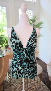 VICTORIA'S SECRET VERY SEXY Animal Print Cami Tank Top Size 34C - Picture 1 of 6