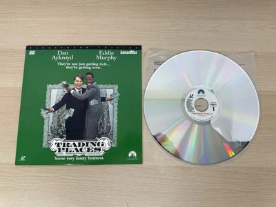 Trading Places (1983): Paramount Widescreen Laserdisc - Dan Aykroyd Eddie Murphy — 第 1/4 张图片