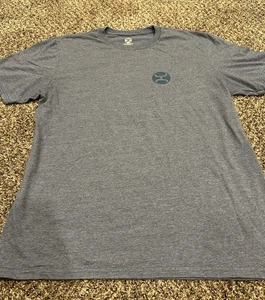 Hooey Shirt Size Large Short Sleeve Blue Graphic Crew Neck Western T - Picture 1 of 4