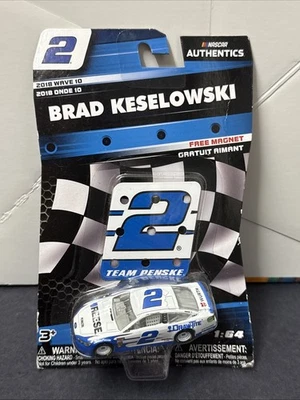Brad Keselowski #2 Reese/Draw-Tite 1/64 NASCAR Authentics 2018 Wave 10 Diecast - Image 1 of 4