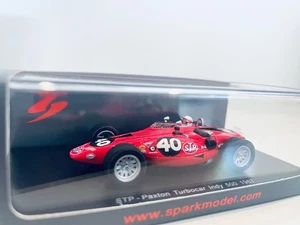 1/43 Spark Stp Paxton Turbocar Gas Turbine Car 40 P.Jones 1967 Indy 500 - Picture 1 of 10