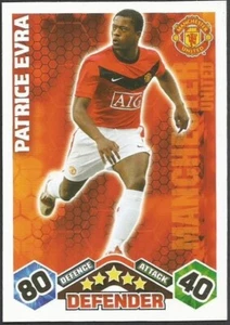 TOPPS MATCH ATTAX 2009-10-MANCHESTER UNITED & FRANCE-PATRICE EVRA - Imagen 1 de 1