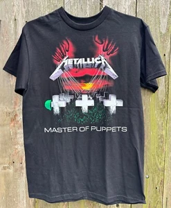 METALLICA Master of Puppets Shirt licensed merch LA heavy metal thrash - Picture 1 of 11