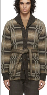 $1600 RRL Ralph Lauren Large Ranch Cardigan Southwestern Sweater Polo Navajo Vtg - Image 1 of 4