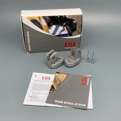 LSL FUSSRASTEN GELENK-KIT VERSTELLBAR SILBER HONDA CBR 650 R (RH01) BJ. 2018 - Bild 1 von 4