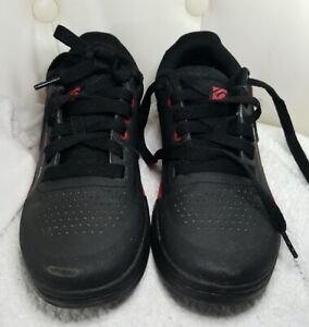 Five Ten Freerider Pro Flat Pedal Shoes Size 7 stealth S1 rubber.  Black/red.