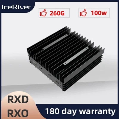 New IceRiver RXD RX0 Radiant ASIC Miner 260G 100W with PSU Ship on Sep 30th