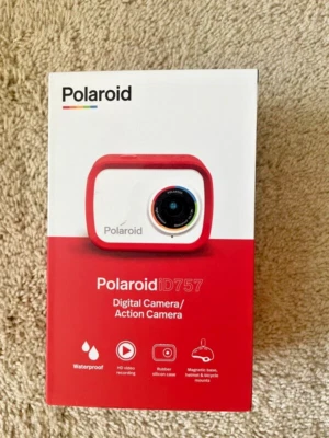 Polaroid iD757 Lifestyle Sport Action HD Recording Waterproof Camera - RED - Image 1 of 4