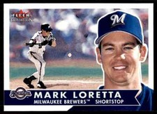 2001 Fleer Tradition Mark Loretta Baseball Cards #127