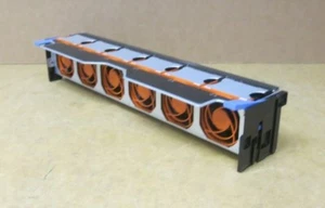 Genuine Dell PowerEdge R815 R810 6-Slot Fan Cage Assembly 6 x 419VC Fans M212M - Afbeelding 1 van 10