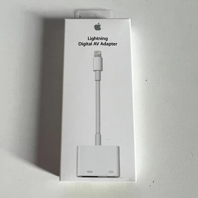 Original Apple Lightning Digital AV HDMI Adapter iPhone/iPad/iPod MD826ZM/A OVP2 - Bild 1 von 2