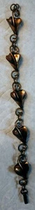 Vintage Morley Crimi Copper Calla Lily Bracelet Unmarked - Picture 1 of 9