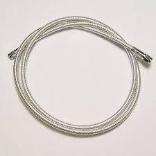USA MADE 36/" UNIVERSAL CLEAR COAT #3 HARLEY STAINLESS BRAIDED BRAKE HOSE LINE