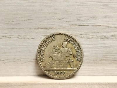 Moneda de 2 francos Francia 1923 Foto 1 de 4