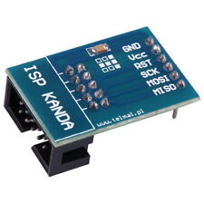 IDC 10-polig Stecker AVR USBasp Arduino Steckbrett Konverter ISP Kanda